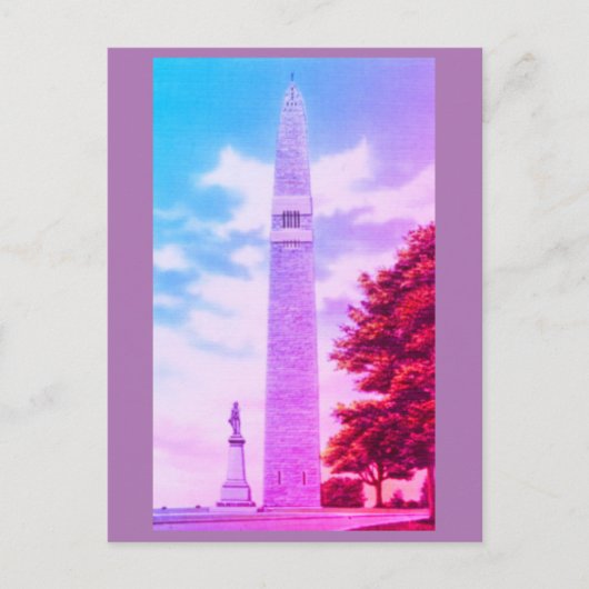 Bennington Monument, Old Bennington, Vermont Briefkaart (Voorkant)