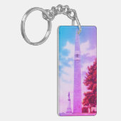 Bennington Monument, Old Bennington, Vermont Sleutelhanger (Voorkant Links)