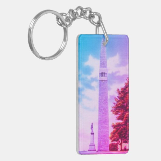 Bennington Monument, Old Bennington, Vermont Sleutelhanger (Voorkant Links)