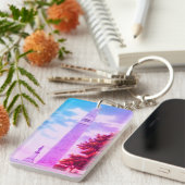 Bennington Monument, Old Bennington, Vermont Sleutelhanger (Voorkant Rechts)