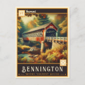 Bennington, Vermont |  BRIEFKAART (Voorkant)