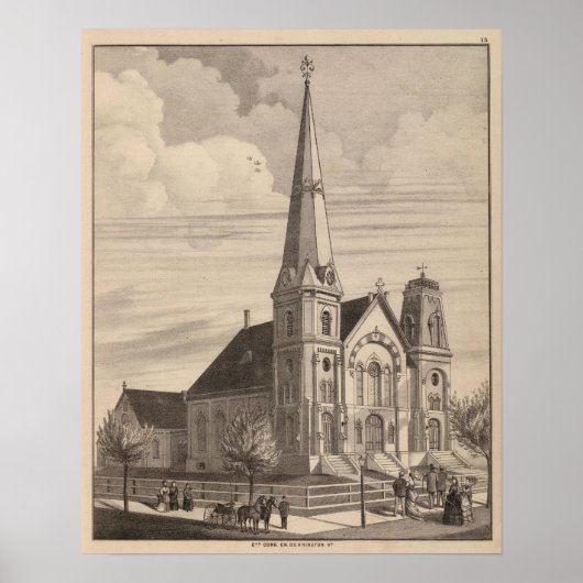 Bennington Vermont Poster (Voorkant)