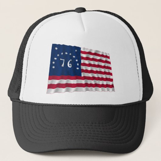 Bennington-vlag Trucker Pet (Voorkant)