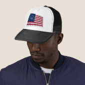 Bennington-vlag Trucker Pet (In situ)