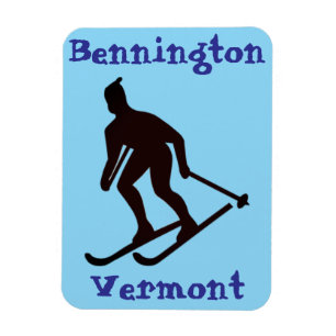 Bennington, VT (Green Mountains Apres Ski Village) Magneet