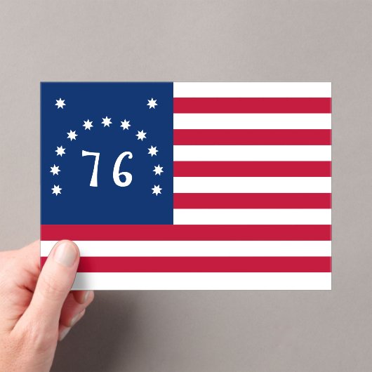 Bennington's Banner: De 76 Amerikaanse Battle Flag Acryl Uitnodigingen (Insitu (Draagbaar))