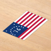 Bennington's Banner: De 76 Amerikaanse Battle Flag Acryl Uitnodigingen (Laagn)