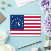 Bennington's Banner: De 76 Amerikaanse Battle Flag Acryl Uitnodigingen (Insitu (Huwelijk))