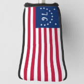 Bennington's Banner: De 76 Amerikaanse Battle Flag Golfheadcover (Draai 90)