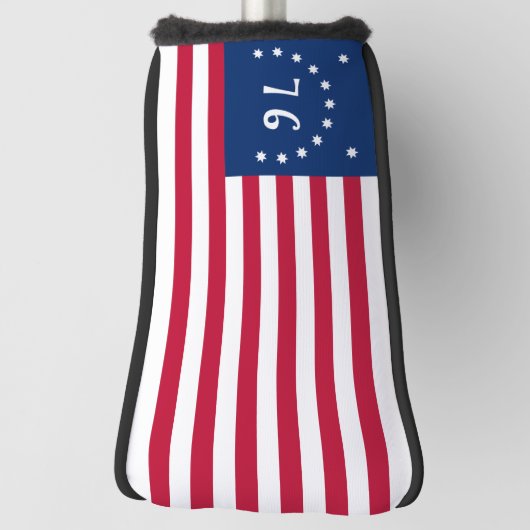 Bennington's Banner: De 76 Amerikaanse Battle Flag Golfheadcover (Draai 90)