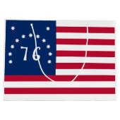 Bennington's Banner: De 76 Amerikaanse Battle Flag Groot Cadeauzakje (Achterkant)