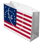 Bennington's Banner: De 76 Amerikaanse Battle Flag Groot Cadeauzakje (Achterkant Gekanteld)