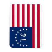Bennington's Banner: De 76 Amerikaanse Battle Flag Magneet (Verticaal)