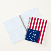 Bennington's Banner: De 76 Amerikaanse Battle Flag Notitieboek (Binnen)