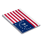 Bennington's Banner: De 76 Amerikaanse Battle Flag Notitieboek (Rechterzijde)