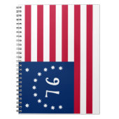Bennington's Banner: De 76 Amerikaanse Battle Flag Notitieboek (Voorkant)