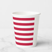 Bennington's Banner: De 76 Amerikaanse Battle Flag Papieren Bekers (Achterkant)