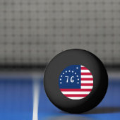 Bennington's Banner: De 76 Amerikaanse Battle Flag Pingpongbal (Net)