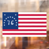 Bennington's Banner: De 76 Amerikaanse Battle Flag Raamsticker (Vel 2)