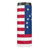 Bennington's Banner: De 76 Amerikaanse Battle Flag Thermosbeker (Achterkant)