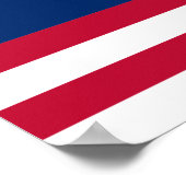 Bennington's Banner: De 76 Amerikaanse oorlogsvaan Poster (Hoek)