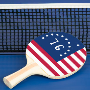 Bennington's Banner: De 76 Amerikaanse oorlogsvaan Tafeltennisbatje