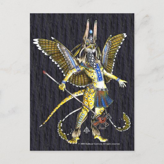 Bennu-Nahroe Briefkaart (Voorkant)