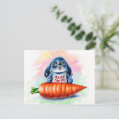 Benny Blue - alles wat je kunt eten Briefkaart (Staand voorkant)