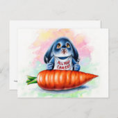 Benny Blue - alles wat je kunt eten Briefkaart (Voorkant / Achterkant)