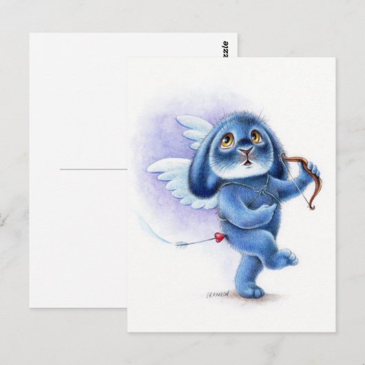 Benny Blue - Amor Briefkaart (Voorkant / Achterkant)