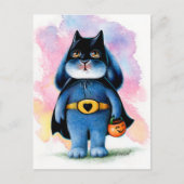 Benny Blue - Batbunny Halloween Briefkaart (Voorkant)
