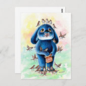 Benny Blue - Bird Seed Briefkaart (Voorkant / Achterkant)