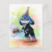 Benny Blue - Birthday Cake Briefkaart (Voorkant)