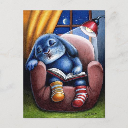 Benny Blue - Briefkaart lezen (Voorkant)