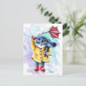 Benny Blue - Cat Rescue Briefkaart (Staand voorkant)