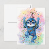 Benny Blue - Celebration Briefkaart (Voorkant / Achterkant)