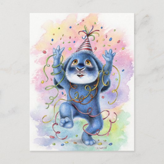 Benny Blue - Celebration Briefkaart (Voorkant)