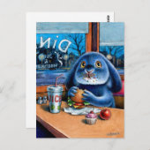 Benny Blue - Diner Briefkaart (Voorkant / Achterkant)