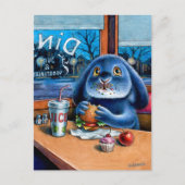 Benny Blue - Diner Briefkaart (Voorkant)