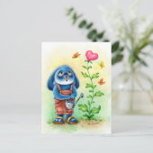 Benny Blue - Growing Love Briefkaart (Staand voorkant)