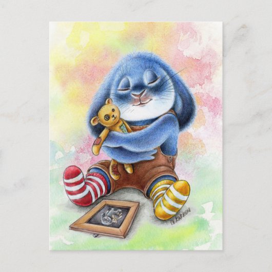 Benny Blue - Herinneringen Postkaart (Voorkant)