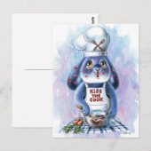 Benny Blue - Kus the Cook Briefkaart (Voorkant / Achterkant)