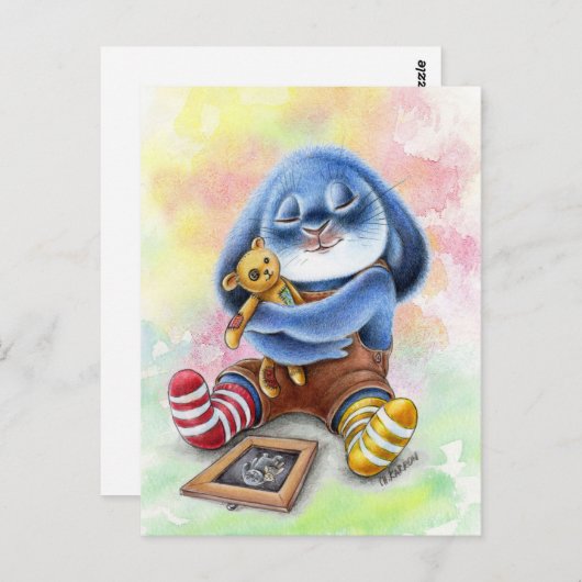 Benny Blue - Memories Briefkaart (Voorkant / Achterkant)