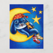 Benny Blue - Moon and Stars Briefkaart (Voorkant)