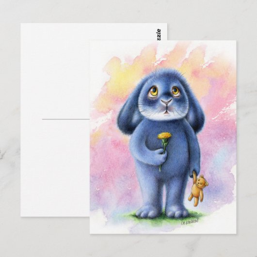 Benny Blue - Sorry Briefkaart (Voorkant / Achterkant)