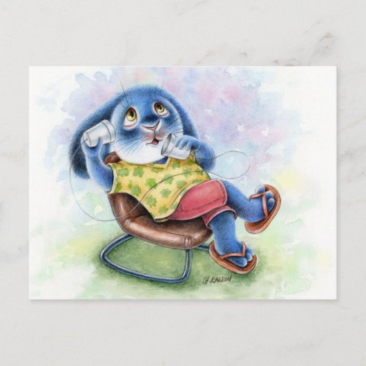 Benny Blue - Spreek wat je Briefkaart wilt horen (Voorkant)