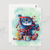 Benny Blue - Tangled Briefkaart (Voorkant / Achterkant)