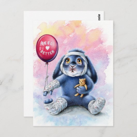 Benny Blue - Voel Better Briefkaart (Voorkant / Achterkant)