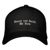 Benny en Smith My Style Geborduurde Pet (Voorkant)