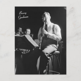 Benny Goodman Briefkaart
